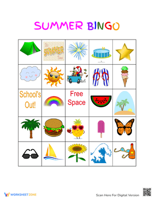 Have Fun This Summer with a Bingo Game