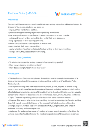 Find Your Voice: Developing a Unique Writing Style