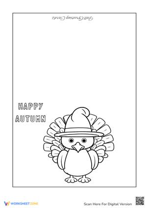 Fall Greeting Cards Activity