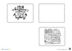 Design Give Thanks Greeting Cards