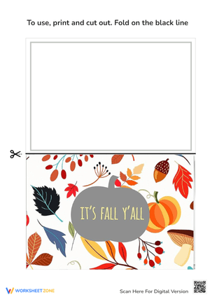 Design a Candy Corn Pumpkin Card