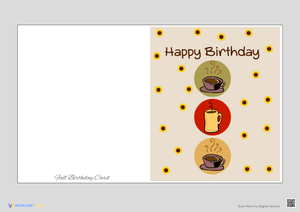 Create Fall Birthday Card