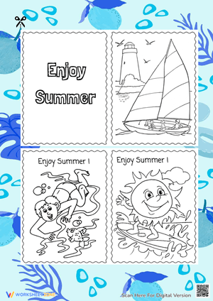 Enjoy Summer: Design Festive Greeting Cards