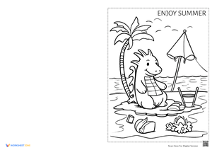 Design Summer Cards with Fun Coloring