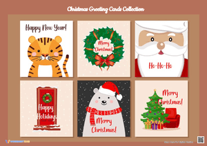 Christmas Greeting Cards Collection