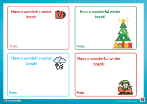 Holiday Greeting Card Template