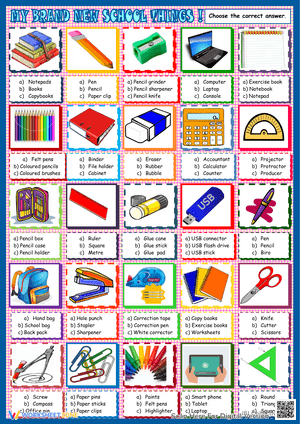 My Brand New School Things