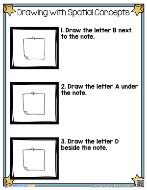 Drawing with Spatial Concepts: An Activity