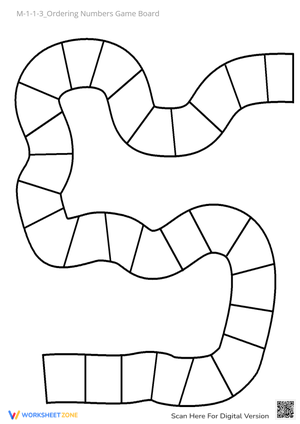 M-1-1-3_Ordering Numbers Game Board