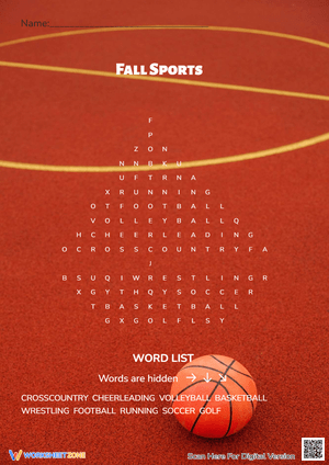 Fall Sports Activities