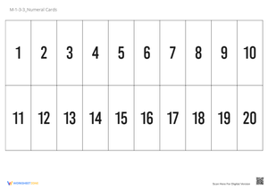 M-1-3-3_Numeral Cards