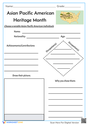 Asian Pacific American Heritage Month 