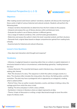 Historical Perspective (L-L-2-3)