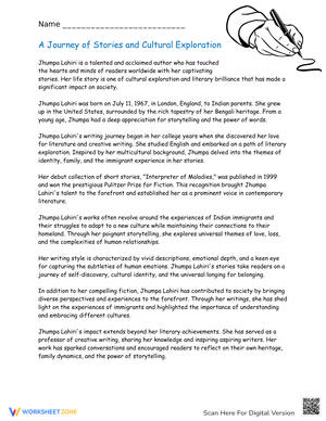 A Journey of Stories and Cultural Exploration