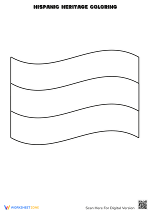 Artistic Flag Coloring for Heritage Month