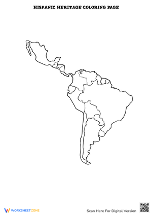Creative Coloring Celebrating Hispanic Heritage