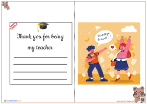 Teacher Appreciation and Farewell Cards