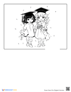 Happy Last Day of School Coloring Page