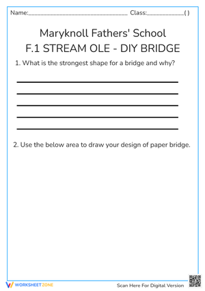 Maryknoll Fathers' School F.1 STREAM OLE