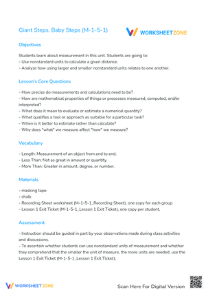 Giant Steps, Baby Steps (M-1-5-1)