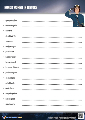 Honor Women in History