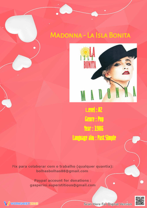 Madonna - La Isla Bonita