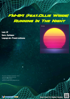 FM 84 - Running In The Night 