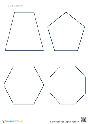 Shape Recognition Worksheet: Color & Learn Geometry (Grades 1-3)