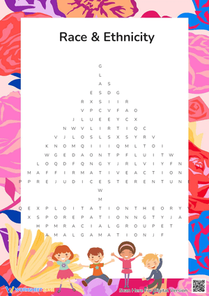 Race & Ethnicity- AAPI Heritage Month Puzzle
