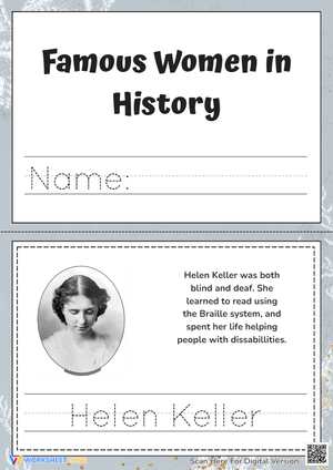 Helen Keller: A Woman of Courage