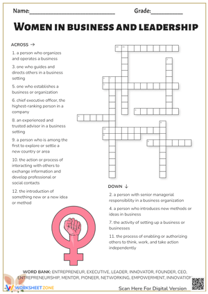 Women in business and leadership