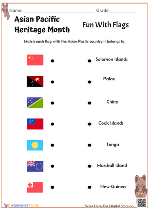 Asian Pacific Heritage Month Fun With Flags