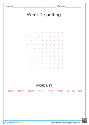 Wk4 spelling 