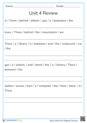 Review Unit 4