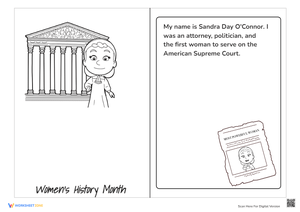 Sandra Day O’Connor Greeting Card
