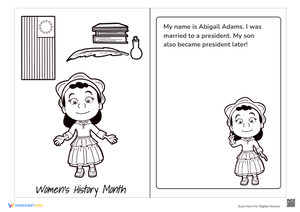 Abigail Adams Greeting Card | Essential Grade 1-3 History