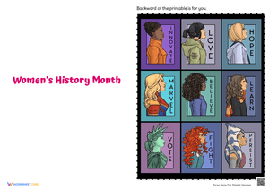 Women's History Month Cards | Grade 1-3 Printable