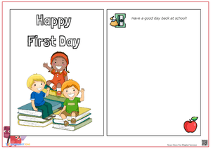 Back At School Greeting Cards 