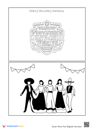 Traditional Spanish Dancers/ Hispanic Greeting Cards