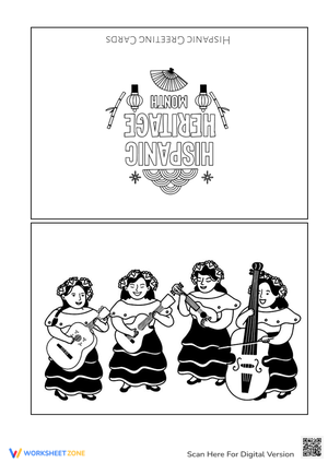 Female Mariachi Band/ Hispanic Greeting Cards
