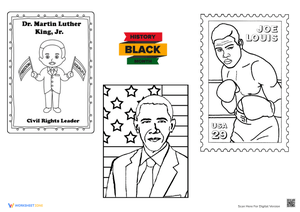  Black History Greeting Card Templates for Kids