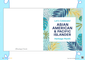 AAPI Heritage Month Greeting Card | Essential Printable