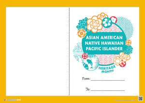 Hispanic Heritage Greeting Card Template