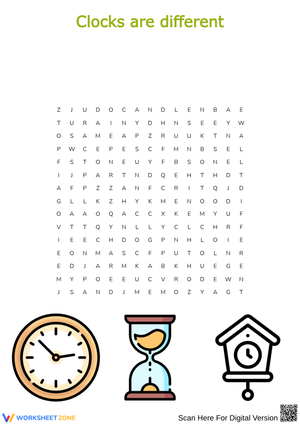Clocks are different (scramble)