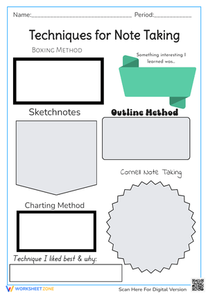 Techniques for Note Taking