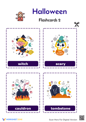 Halloween Flashcards 2