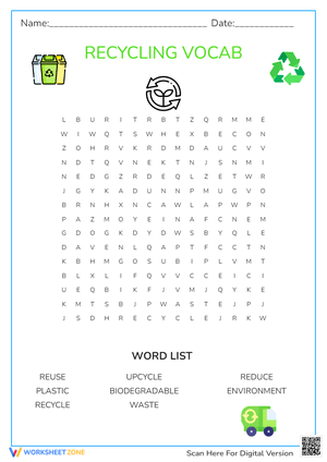 RECYCLING VOCAB