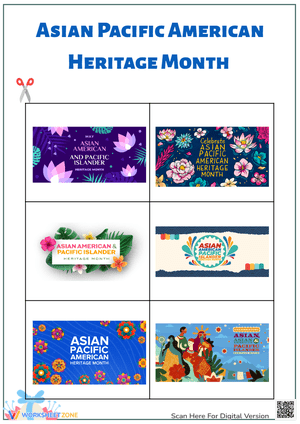 Asian Pacific American Heritage Month Decorative Banners