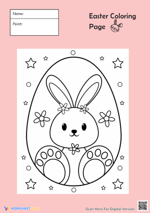 Cute Easter Coloring Pages for Kids