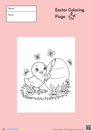 Delightful Easter Coloring Pages for Children